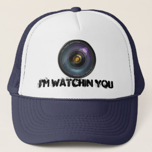 Funny Camera Lens Round Truckerkappe