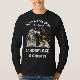 Funny Camouflage Gnomes für Coole Mama - Niedlich T-Shirt