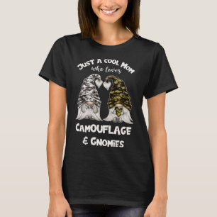 Funny Camouflage Gnomes für Coole Mama - Niedlich  T-Shirt