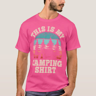 Funny Camper Wandern Natur im Freien Dies ist mein T-Shirt