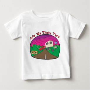 Funny Camping Baby T-shirt