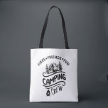 Funny Camping Crew Slogan Campingfreunde Tasche<br><div class="desc">Camping ist eine gute Möglichkeit, aktiv bleibe und die schöne Natur zu genießen. Mit diesem einzigartigen Outdoor-lustigen Camping Crew Freunden Grafik-Design, können Sie Leuten zeigen, die Sie gerne dort draußen zu gehen und haben ein Camp Abenteuer in den Wäldern. Es ist perfekt für jeden Outdoor-Camping-Liebhaber und kann auch als Geburtstag...</div>