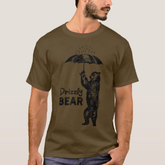 Funny Camping Design - Drizzly Bären Grizzly Bär  T-Shirt