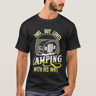 Funny Camping Dieser Typ Lieben Camping mit seiner T-Shirt