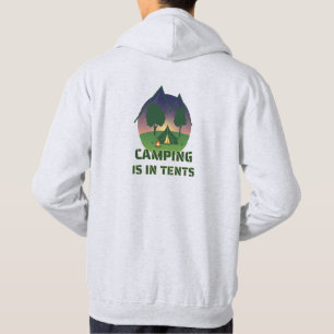 Funny "Camping ist in Zelten" Outdoor-Erlebnisduft Hoodie