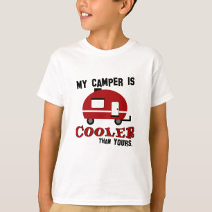 Funny Camping Kids T - Shirt