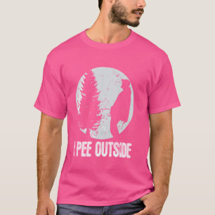 Funny Camping Shirts für Männer Ich pisse im Freie