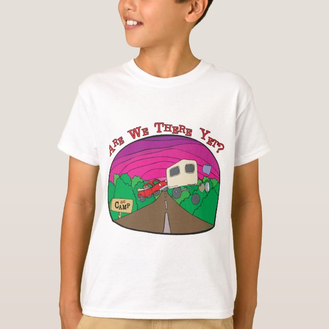 Funny Camping T-Shirt (Vorderseite)