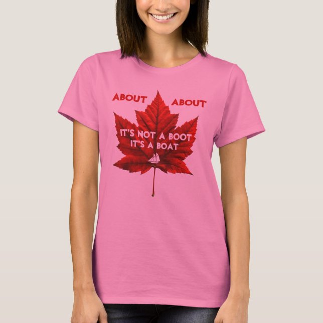Funny Canada T - Shirt Bio Canada Souvenir Shirt (Vorderseite)