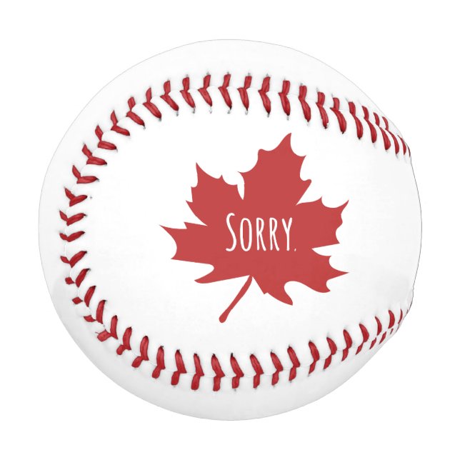 Funny Canadian Baseball (Vorderseite Links)