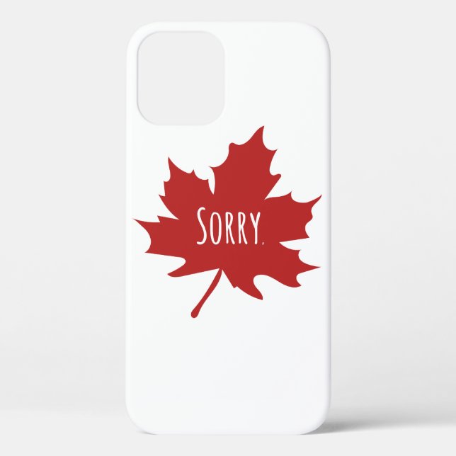 Funny Canadian Case-Mate iPhone Hülle (Rückseite)