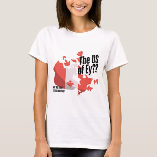 Funny Canadian Pride T-Shirt. Kanada-Kartentest T-Shirt