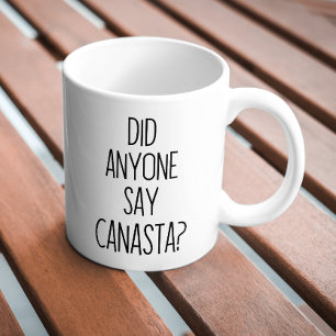 Funny canasta kaffeetasse