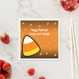 Funny Candy Corn Serviette