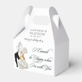 Funny Cannoli Italian Wedding Geschenkschachtel