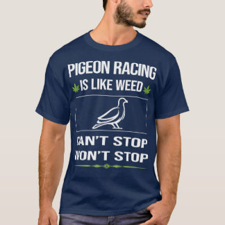 Funny Canx27t Stopp Taubenlauf T-Shirt
