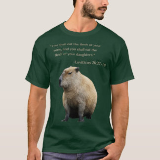 Funny Capybara Bibel Verses T-Shirt