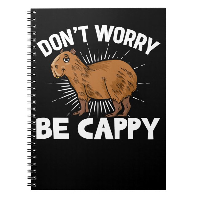 Funny Capybara Eigentümer Capybara Haustier Notizblock (Vorderseite)