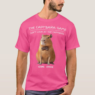 Funny Capybara Game Schauen Sie sich nicht die Cap T-Shirt