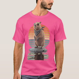 Funny Capybara Sonnenbrille Capybara T-Shirt