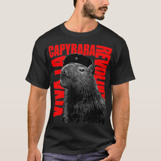 Funny Capybara Viva La Capybara Liebe Capybara Cut T-Shirt