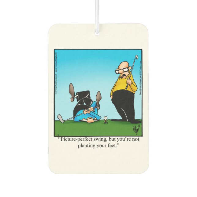 Funny Car Air Freshener für ihn Autolufterfrischer (Vorderseite)