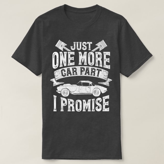 Funny Car Enthusiasten Car Lover Geschenk T-Shirt (Design vorne)