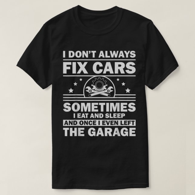 Funny Car Mechanism Design für Männer Automobil Me T-Shirt (Design vorne)