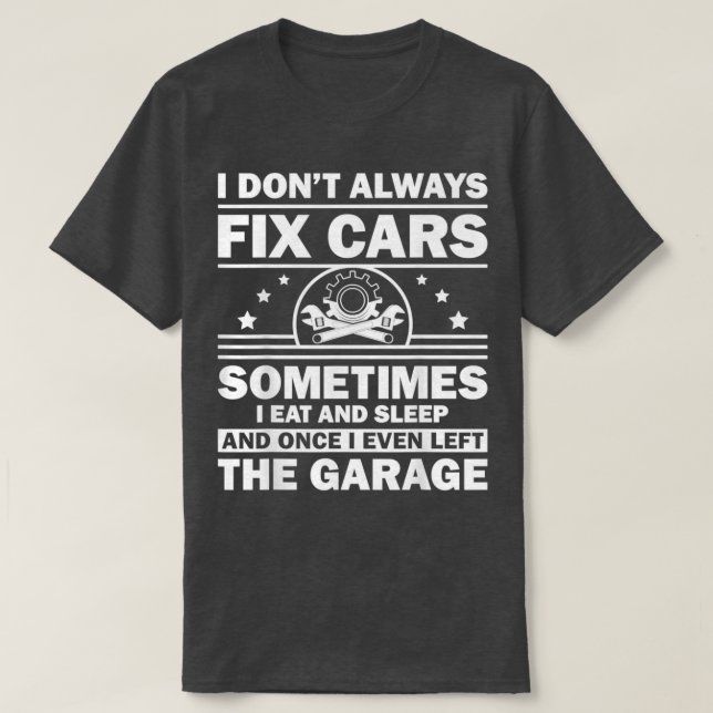 Funny Car Mechanism Design für Männer Automobil Me T-Shirt (Design vorne)