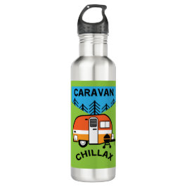 Funny Caravan Geschenke | Bester Caravanning | Woh Edelstahlflasche