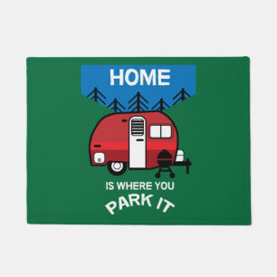 Funny Caravan Geschenke Bester Caravanning Woh Fußmatte
