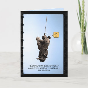 Funny Card - Claude & Percy Feiertagskarte