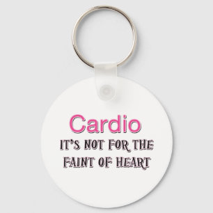 Funny Cardio Sprichwort Schlüsselanhänger