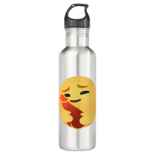 Funny Care Emojis Facebook Edelstahlflasche