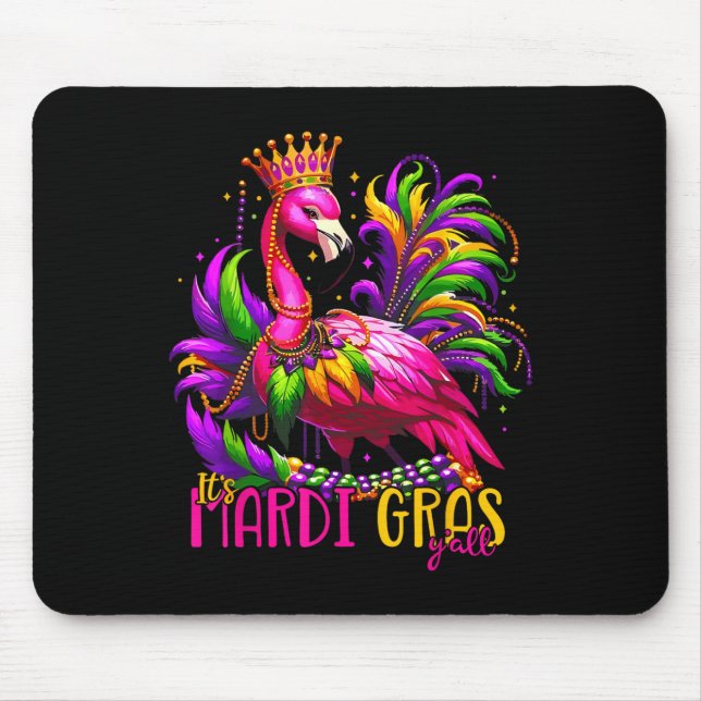 Funny Carnival Party Ein perfektes Wochenende in B Mousepad (Vorne)