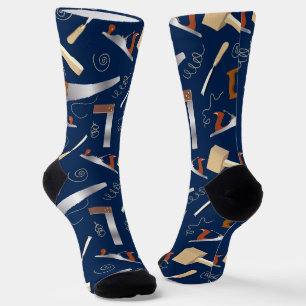 Funny Carpentry Tools Socken