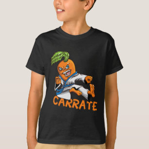 Funny Carrate Karrot Karate Mail Martial Arts Mart T-Shirt
