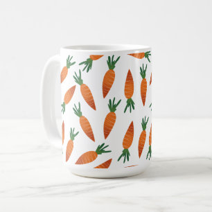 Funny Carrots Coffee Tasse