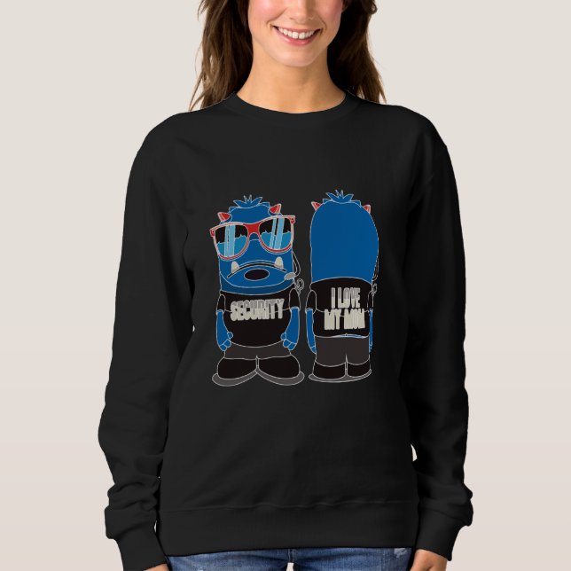 funny cartoon 1 sweatshirt (Vorderseite)