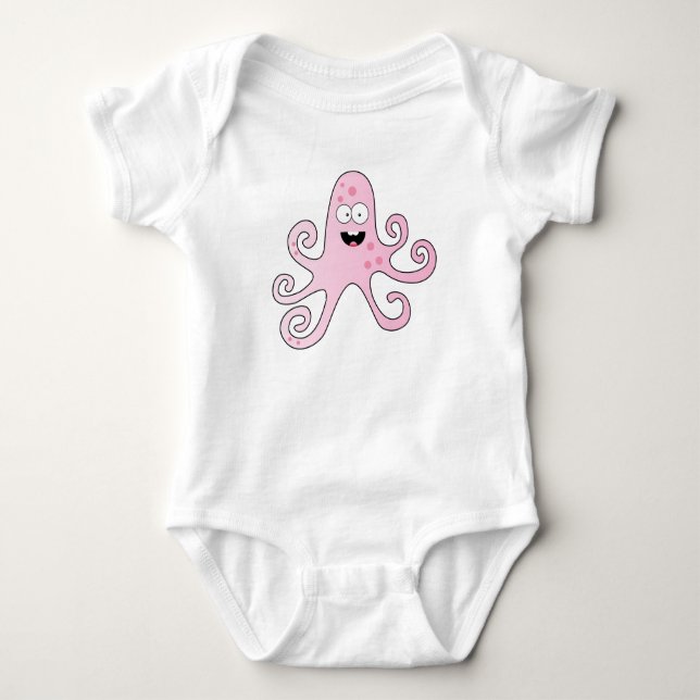 Funny Cartoon Baby Strampler (Vorderseite)
