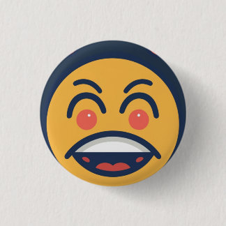 Funny Cartoon Button