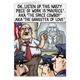 Funny Cartoon Card by Clive Goddard