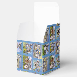 Funny Cartoon Chinchillas Paper Box Geschenkschachtel
