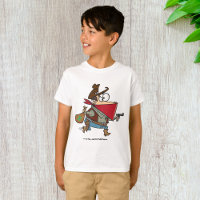 Funny Cartoon Cowboy Bandit Robber