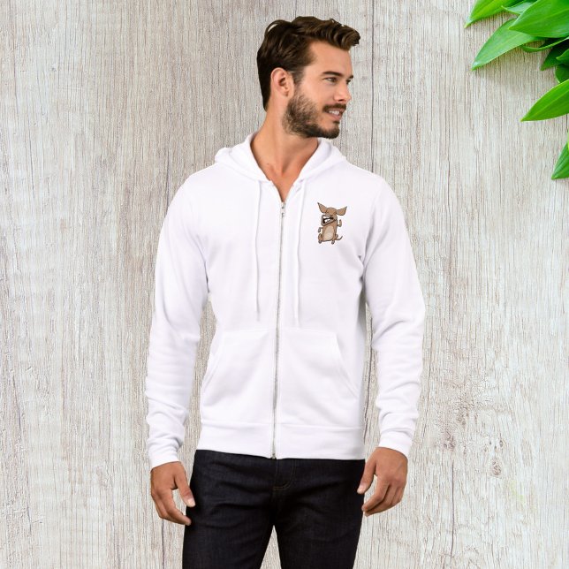 Funny Cartoon Crazy Dog Unglaublich witzig Niedlic Hoodie (Von Creator hochgeladen)