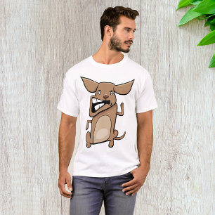 Funny Cartoon Crazy Dog Unglaublich witzig Niedlic T-Shirt