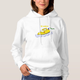 Funny Cartoon Eisen Wäsche Illustration Hoodie