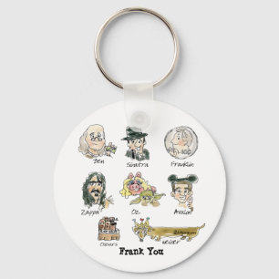 Funny Cartoon Frank Sie Schlüsselanhänger