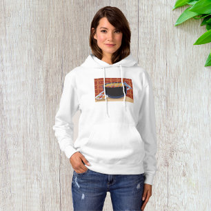 Funny Cartoon GRILLEN Grill mit Tongs und Skewers Hoodie