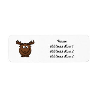 Funny Cartoon Moose
